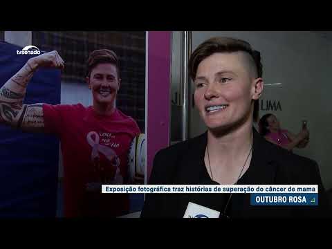 Exposição “A Jornada” conscientiza no Outubro Rosa no Senado