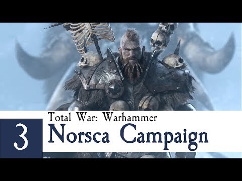 WULFRICK vs THROGG - Norsca Campaign Part 3 - Total War: Warhammer