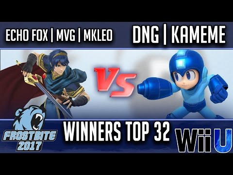 Frostbite 2017 WINNERS TOP 32 - Echo Fox  MVG | MKLeo (Marth) vs DNG | Kameme (Mega Man)