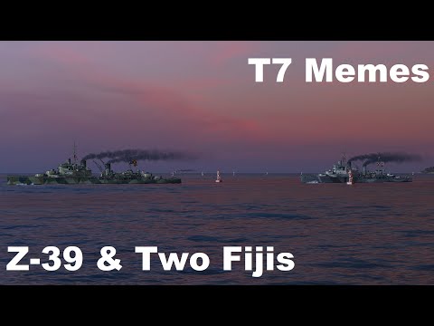 Tier 7 Memes feat Z-39 + Double Fiji in World of Warships