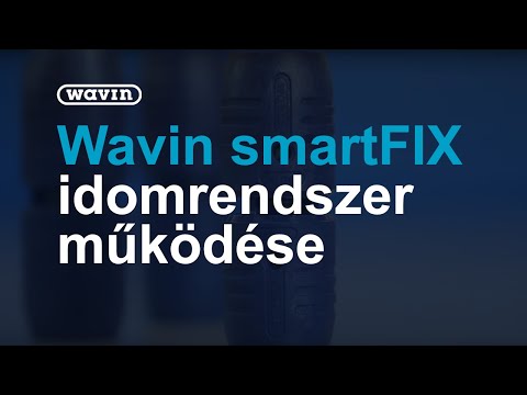 smartFIX gyorscsatlakozó idom működése | Wavin