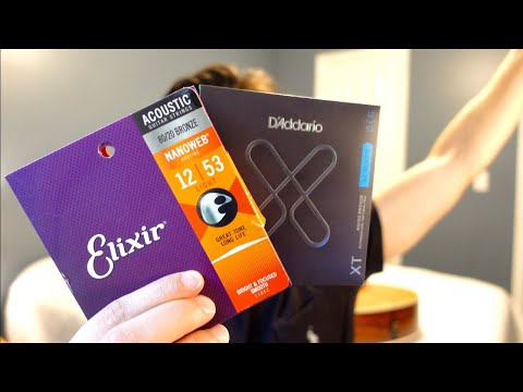 Best Acoustic Guitar Strings? Real World Comparison Between Already Worn in Guitar Strings