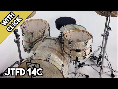 Funk Disco 88 bpm | Drumless Backing Track For Drummers with Click | #BTFD 14C