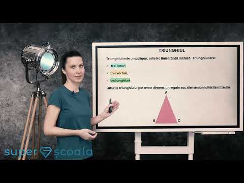 Clasa a III-a - Poligoane: triunghiul