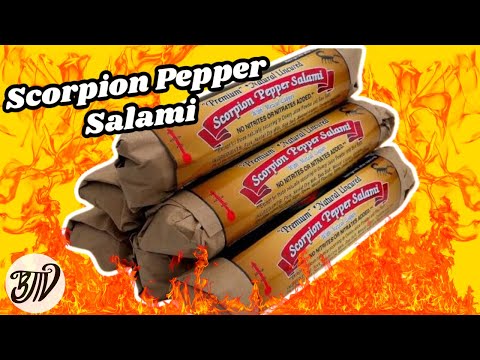 Is this the WORLD'S Hottest Salami?! Milan Scorpion Pepper Salami