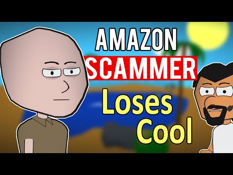 Amazon Scammer Loses his Cool