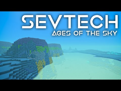 SevTech Ages of the Sky Ep. 51 Neptune Zinc for Mystical Agriculture