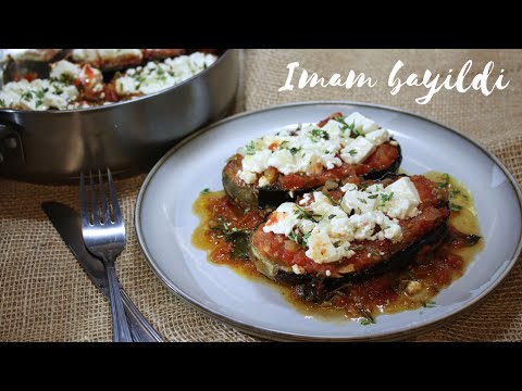 Pan cooked stuffed aubergines/ Imam Bayildi 😍🍆🍅👍👩‍🍳🌟😋