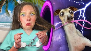 LETTING MY DOG *WALK ME* FOR 24 HOURS !!!