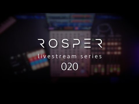 Rosper - Livestream Series 20 | Techno - Raw - Hypnotic - Hardgroove