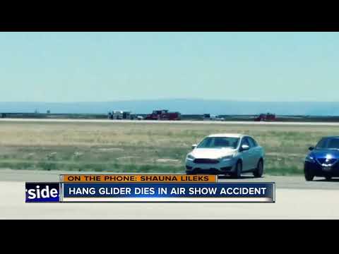 Hang glider pilot dies in crash at Mountain Home Gunfighter Skies air show