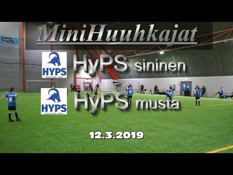 MiniHuuhkajat HyPS sininen vs HyPS musta