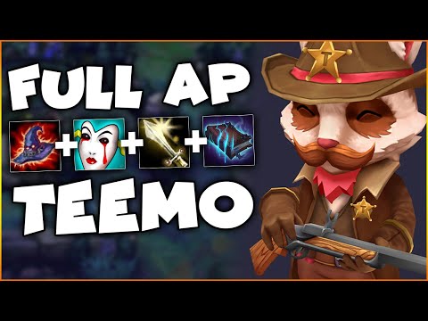 Full AP Teemo! This Damage is ACTUALLY INSANE?!