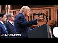 Iran’s ballistic missiles not mentioned in agreement but Trump says they ‘have to have some’