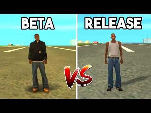 GTA SAN ANDREAS : BETA VERSION VS FINAL RELEASE (ARE THEY SAME?)