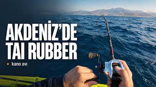 Trofe Balık, Telefonumu Denize Düşürdüm! | Akdeniz'de Tai Rubber