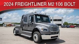 A preview image of the linked video showcasing 2024 Freightliner M2 106 Bolt