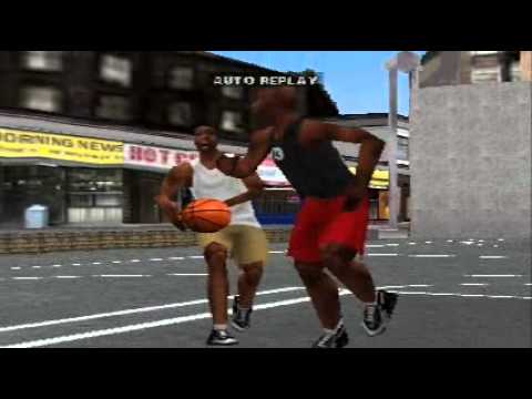 NBA Live 2000: Allen Iverson vs. Michael Jordan in 1 on 1 Mode (Superstar lvl.)