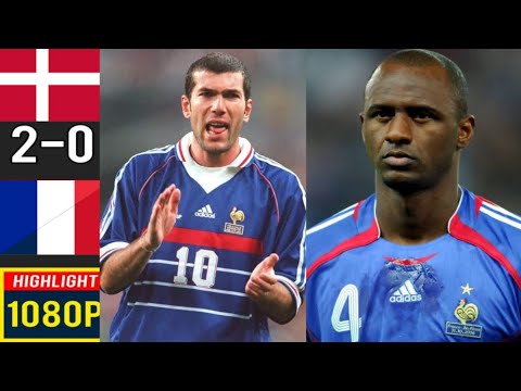 Denmark 2 x 0 France (Zidane, Viera, Henry)  ●World Cup 2002 Extended Goals & Highlights