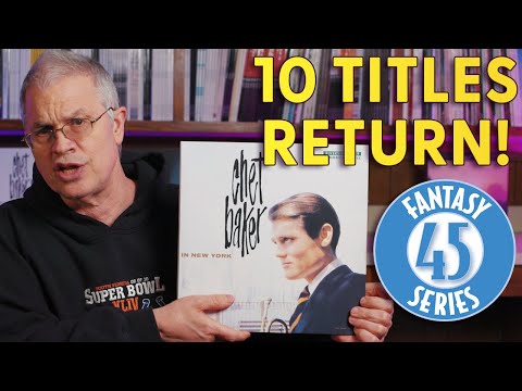 Analogue Productions' Fantasy 45 Series: 10 Out-of-Print Titles Returning in 2026