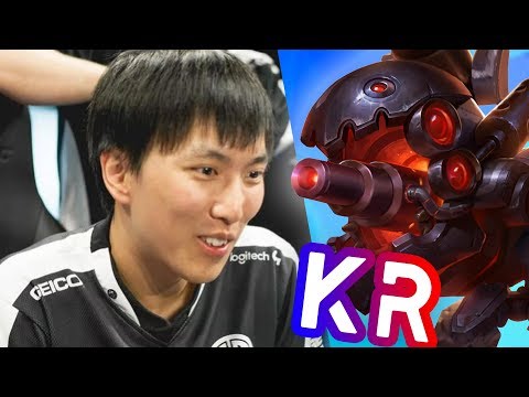 TSM DOUBLELIFT SHINES ON KOG'MAW IN KR! (ft. SKT Wolf)