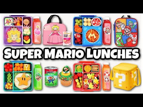 Super Mario Bros. Movie Lunch Ideas | Bunches of Lunches