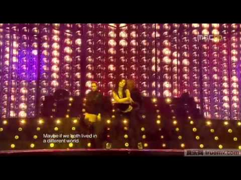 [091231] SNSD Yuri & Kahi & Hyuna - Womanizer