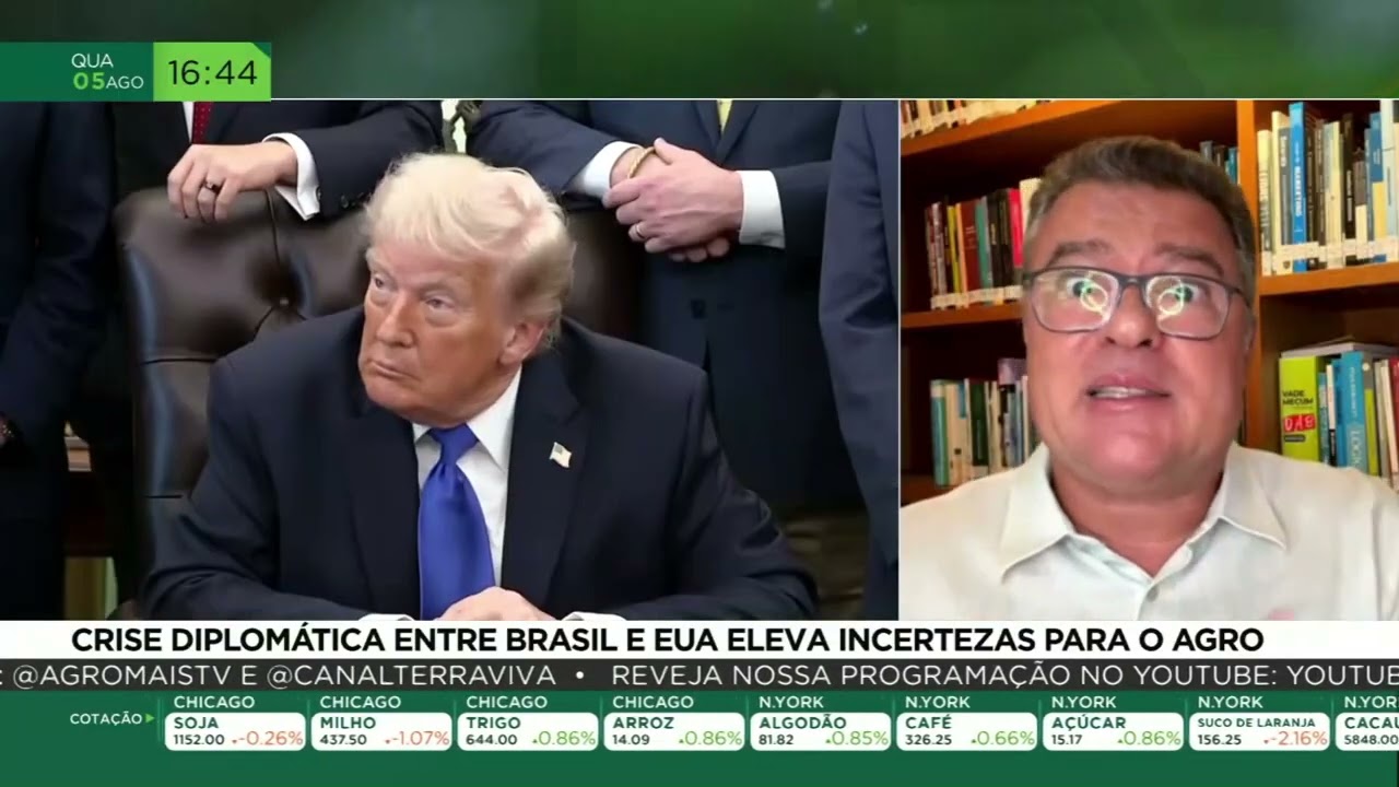 Crise diplomática entre Brasil e EUA eleva incertezas para o agro