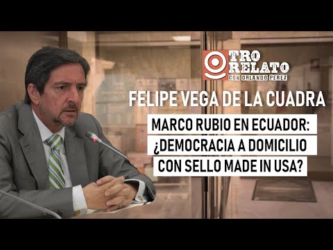 Another Story from Marco Rubio in Ecuador: Democracy at home with a Made in USA seal