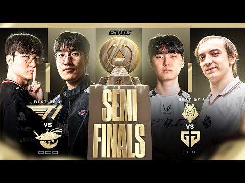 T1 VS AL // G2 VS GENG SEMI FINALS ELIMINATION EWC 2025