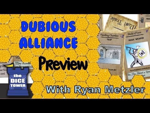 Dice Tower PREVIEWS: Dubious Alliance