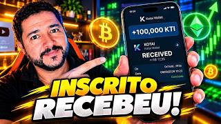 INSCRITO RECEBEU! Airdrop Kotai Wallet: Passo a Passo pra Participar