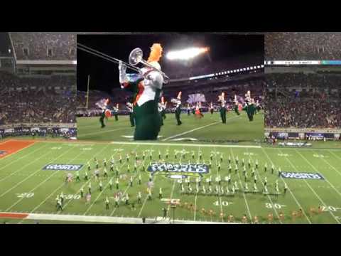 The 2019 Frost Band of the Hour - "I Wish" by Stevie Wonder - Miami vs. Florida Halftime Show