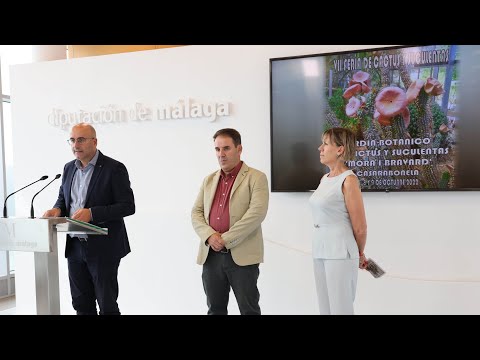 Presentacin de la VII Feria del Cactus y Suculentas de Casarabonela