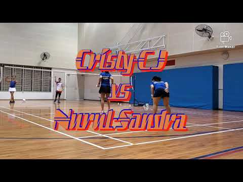 Badminton Women's Doubles|Cristy-Cj🇵🇭 vs Nurul-Sandra🇮🇩