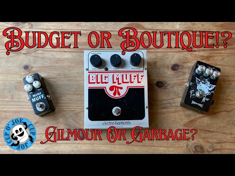 Gilmour or Garbage? Big Muff Fuzz Clone Comparison Demo. Budget vs Boutique Pedals.