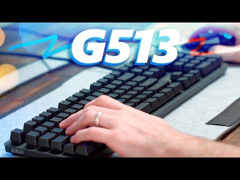 NEW Romer-G? Logitech G513 RGB Gaming Keyboard Review!