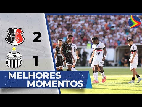 Gols e lances de Santa Cruz x Central