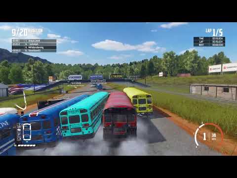 Running Every Race In Buses TRACK PACK MODS Part 18 WRECKFEST