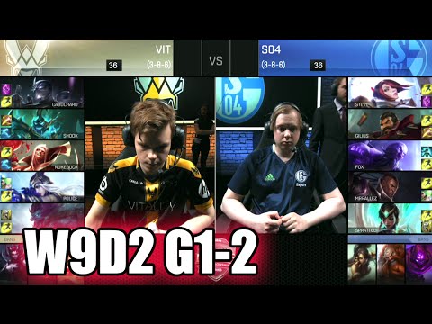 FC Schalke 04 vs Vitality | Game 2 S6 EU LCS Summer 2016 Week 9 Day 2 | S04 vs VIT G2 W9D2 1080p