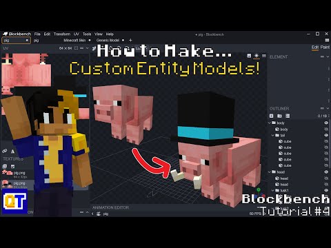 Blockbench Tutorial | How to Make Custom Entity Models! | MannyQUESO