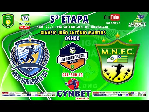 LIGA GOIÁS GYNBET.COM 2025 CATEG. BASE 2025 - ALTO HORIZONTE EC X MUNDO NOVO EC