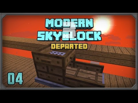 Modern Skyblock 3 Departed Sluice + Condenser Automation