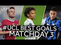 JOTA, SANÉ, MARTÍNEZ: #UCL Best Goals, Matchday 3