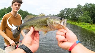 Canoe Tournament with Friends! (Lake Fishing)