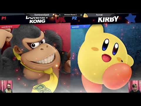 USK8 WR2 - SombreroSpirit (Donkey Kong) vs Awwat (Kirby) - Smash Ultimate