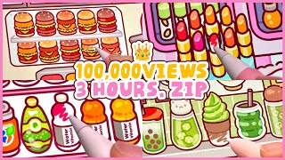 ✨100,000 Views Collection✨ Tok Tok iPad ASMR ✏️ Mini Prop Shop 3 Hour Collection 🤍 White Noise