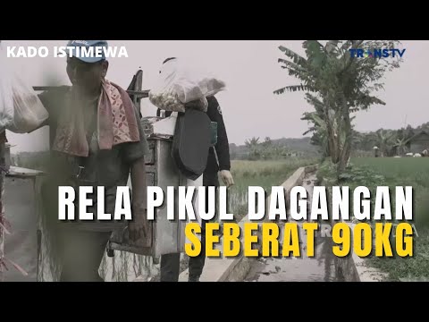 PIKUL DAGANGAN BAKSO SEBERAT 90KG IBU INI LAKUKAN DEMI KELUARGANYA | KADO ISTIMEWA (4/1/22) P1