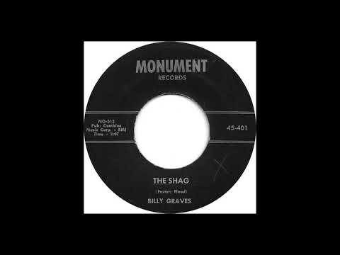 Billy Graves • The Shag (Vinyl, 7", 45 RPM, Single)