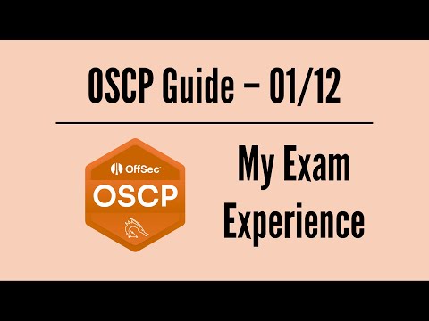 OSCP Guide 01 12 – My Exam Experience